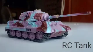 Mini RC Tank / German tiger simulation tank / rc tank 2203