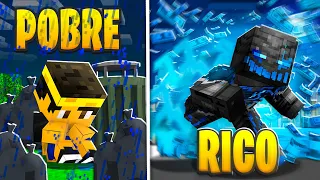 RICO VS POBRE DE UM VELOCISTA no Minecraft! *SAVITAR*