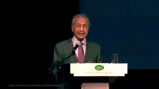 Recognising Malaysia's Leading Scientists: YAB Tun Dr Mahathir Mohamad's Message