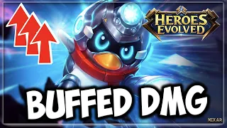 💰 CHEAPEST HERO BUFFED!? | Heroes Evolved - Pengwing Build | Ranked Gameplay