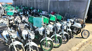 CENTENAS de MOTOS de FROTA da HEINEKEN