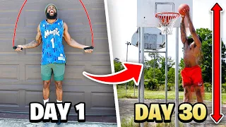 I Did THIS For 30 Days...Now I Can Dunk A Basketball At 5'10!