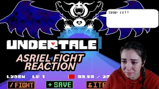 LET ME WIN!!! | Asriel Fight Reaction | Undertale True Pacifist Ending