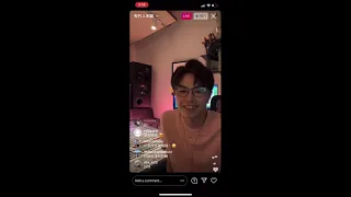 張敬軒 IG Live直播 (2021.06.12) 有冇人未瞓