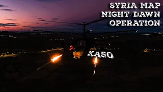 DCS 2.8 Ka-50 Black Shark 2 Syria Map Night/Dawn Operation (No Commentary)