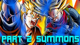 THIS MIGHT BE MY BIGGEST SHAFT OF ALL TIME! PART 2 LR FUTURE GOHAN AND LR TRUNKS SUMMONS! (Dokkan)