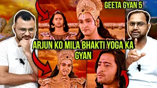 Mahabharat Episode 212 Part 1 | Reaction | Arjun's lesson in Bhakti Yoga.
