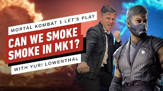Can We Smoke Smoke in MK1? - Yuri Lowenthal Interview & Gameplay Session