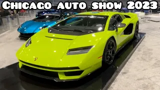 2023 Chicago auto show new Lamborghini Countach!!!!