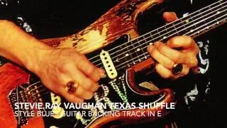 Stevie Ray Vaughan Style Texas Shuffle Blues Backing Track