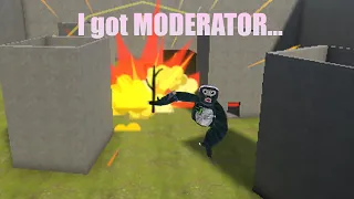 They Gave Me Moderator...