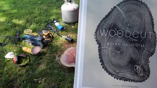 Woodcut: Preparing a woodcut for printing using the methods of Bryan Nash Gill. (1/4)