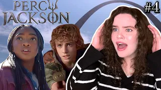 Watching Percy Jackson for the first time without reading the books! episode 4 reaction & commentary