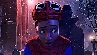 “Miles Tries To Be Spider-Man & Visits His Funeral”  - [Spider-Man Into The Spiderverse] (HD)
