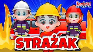 Kazio i Straż Pożarna dla dzieci 🔥 Strażak [Film edukacyjny] Kamlotki