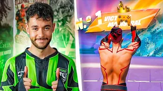 MI PRIMERA VICTORIA CON MI NUEVA SKIN DE FORTNITE *final épico* | TheGrefg