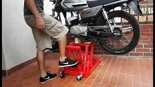 Modificar elevador hidráulico para motos