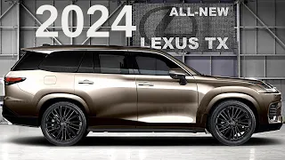 Lexus TX Tour: 2024 Lexus TX 500h F SPORT.4k review.