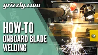 How-To: Onboard Bandsaw Blade Welding on the Grizzly G0806 Metal Cutting Bandsaw