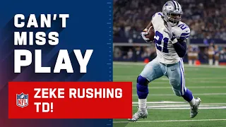 Zeke Just Running Over People to Score