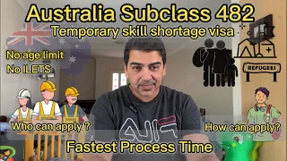 Australia Work Visa | Temporary skill shortage visa | Subclass 482 Australia | #travelvlog #vlog