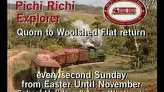 Pichi Richi Railway TV Advert