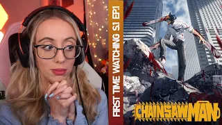 Pochita Brings Out My Emotions  - The Chainsaw Man | First Time Watching Reaction | Episode 1