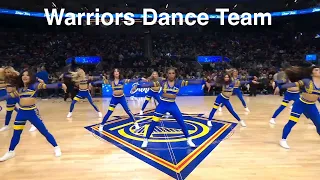 Warriors Dance Team (Golden State Warriors Dancers) - NBA Dancers - 12/6/2021  dance performance