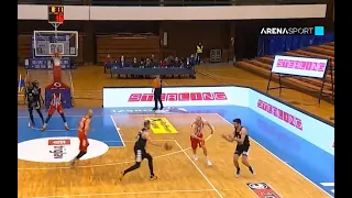 KUP RADIVOJA KORAĆA 1/2 FINALE: Partizan - Crvena zvezda 78:79 / 13.02.2021.