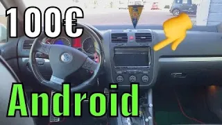 ANDROID 9“ RADIO IM GOLF 5 | TAUSEND MAL BESSER WIE ORIGINAL !!!