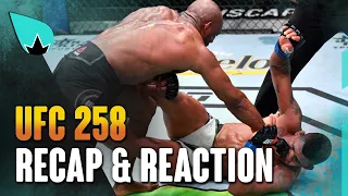 UFC 258 Kamaru Usman vs. Gilbert Burns RECAP & REACTION - un Nigerian Nightmare monstrueux !