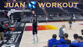 📺 Juan Toscano-Anderson (+Jordan Poole) workout/threes at Warriors pregame before Utah Jazz