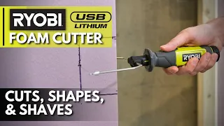 RAPID Heat Up in 2 MINUTES! | RYOBI USB Lithium Foam Cutter