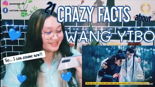 21 CRAZY FACTS ABOUT WANG YIBO | Reaction Video (eng. sub)