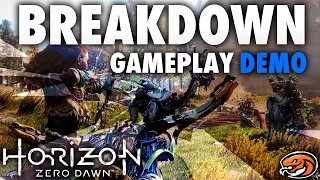 Horizon Zero Dawn | Gameplay Trailer Breakdown