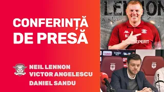 Conferință de presă Rapid » Giuleștenii îl prezintă pe noul antrenor, Neil Lennon