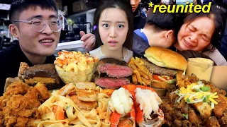 Millionaire’s Son KIDNAPPED and SOLD to a BILLIONAIRE family | Blooming Onion Outback Mukbang