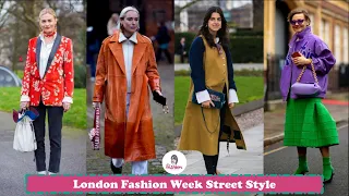 Street Style Winter Fashion Week London | Fashion Street Style | London Street Style Photography