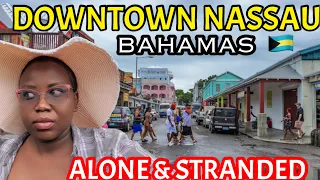 Raw Unfiltered Real streets of Downtown Nassau Bahamas