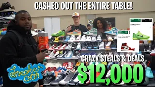 CASHED OUT $12,000 ON THEIR ENTIRE TABLE SO THEY COULD BUY A HOUSE! *SNEAKER CON SA* (Part 2)