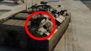 Why T95/T28 had crane on its side? (War Thunder)