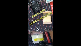 Flava Black Oxbar how to refill