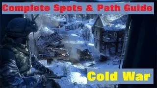 BFBC2 - Complete Spots & Path Guide - Cold War Deathmatch Map - Battlefield Bad Company 2