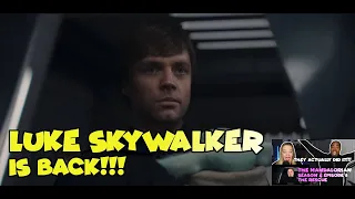 Reactors React To Seeing Luke Skywalker On The Mandalorian Season 2 Episode 8 | See Jane GO TV