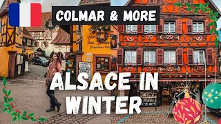 Wonderful Alsace in winter ❄️ | Colmar Christmas Market | Eguisheim, Ribeauville & Riquewihr