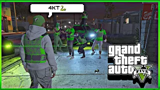I WENT TO 4KT HOOD! (I GOT JUMPED) AND I JOIN THEIR GANG🐍 (GTA 5 ROLEPLAY)