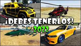 TOP 10 MEJORES VEHÍCULOS QUE DEBES TENER EN GTA ONLINE