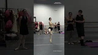 Ballerina attacks the black swan variation 😍 #ballet