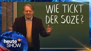 Was sind Sozialdemokraten? Dietmar Wischmeyer erklärt's | heute-show vom 24.03.2017