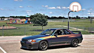 Nissan Skyline R32 GTR 3M Gloss Flip Psychedelic Vinyl Wrap